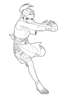 coloriage naruto hino